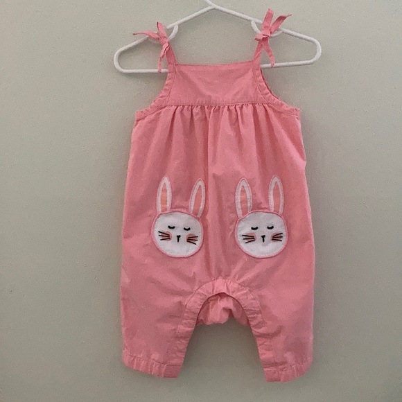 Hanna Andersson Other - Pink Bunny Romper